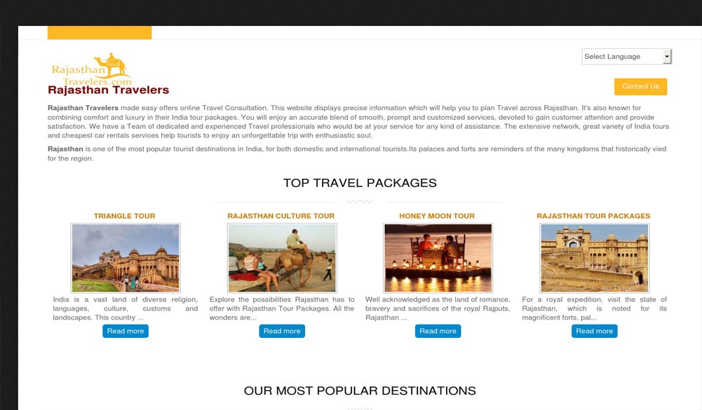 Travel Consultation & Online Booking
